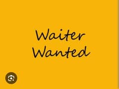 Professional waiter  Required