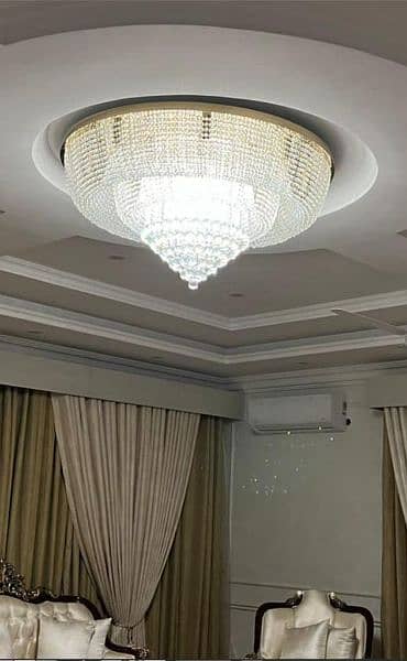 Fanoos jhummar wall lights hanging lights crystal chandelier k9 3