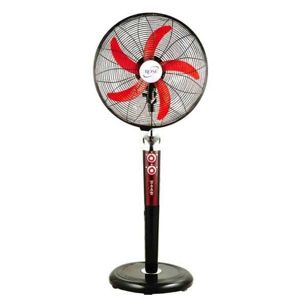 12 V Ac Dc pedestal fans with battery and adapter 13