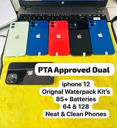 iphone 12 pta approved 64gb or 128gb 0