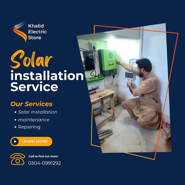 We are providing quality solar panels installation service 2