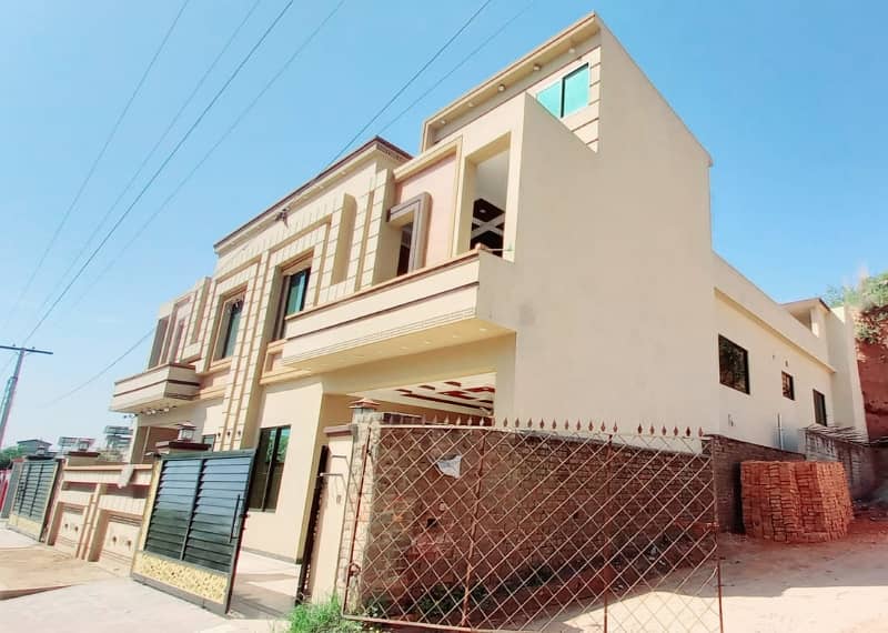 10 Marla Double Storey Double Unit Brand New House Available For Sale. 1