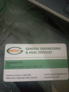 GENERAL ENGINEERING& HVAC SERVICES 0