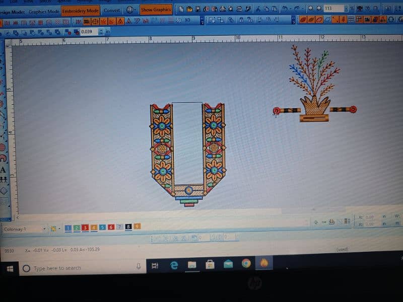 embroidery kurta Designs available 4