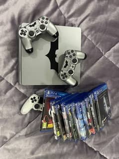 I am selling my PS4 slim 500gb new with 11 games 0