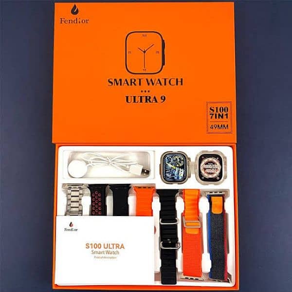 S100 ultra smart watch 7 in 1 (03203599880) 9