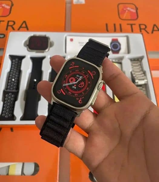 Ultra 7 in 1 smart watch Beautiful 7 straps (03203599880) 2