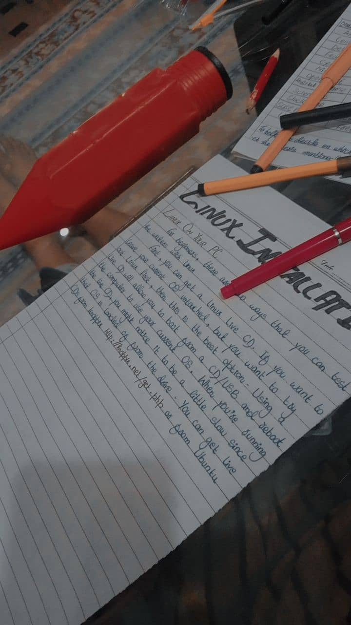 Handwriting assignment writer 2