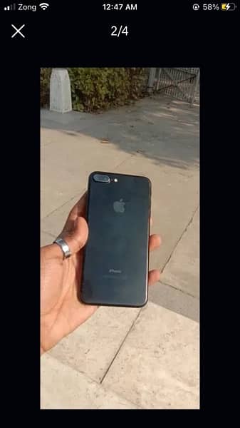 iphone 7 plus 128 gb pta approved condition 10/8 1