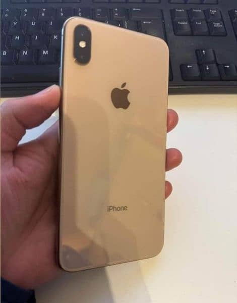iPhone XS Max | 256gb | PTA Approved | Gold | BH 81% 1