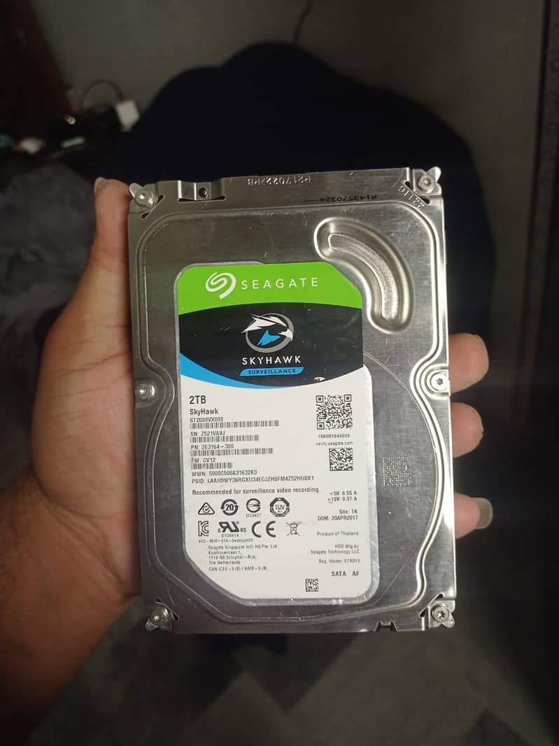 2 TB hard drive 1