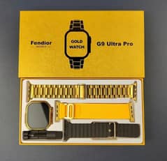 G9 Ultra Pro smart watch 3 straps including gold ( 03244696116)