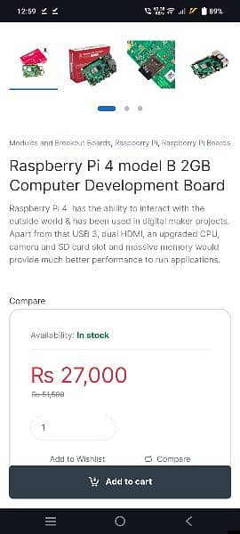 Raspberry Pi 4 2GB 2
