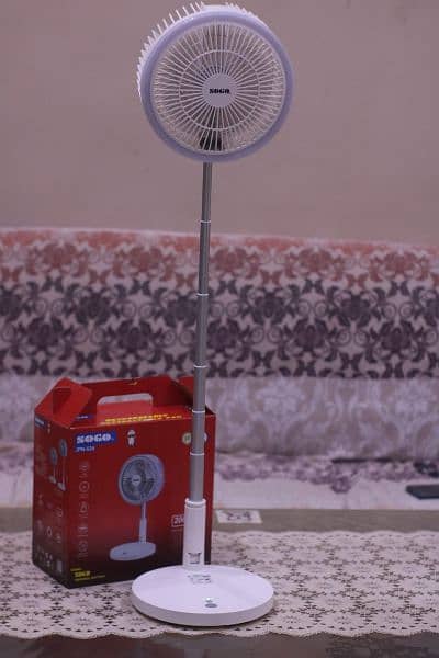 SOGO, Rechargeable Fan, 8 Inch, 4 Batteries, JPN-524 3