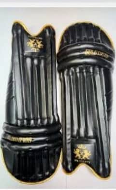 WB sports Gold edition black Batting pads