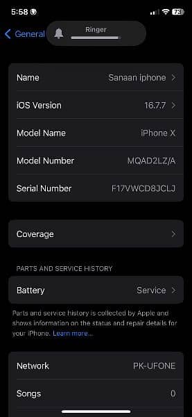 Iphone X Pta approved with box 8