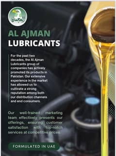 we deals in all kinds of lubricants and greases