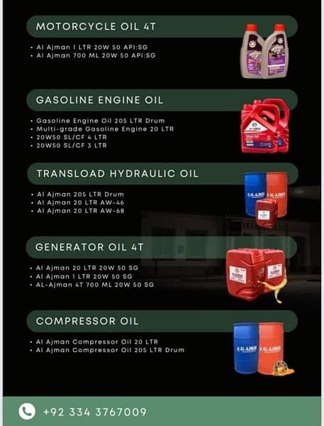 we deals in all kinds of lubricants and greases 2