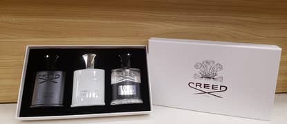 Creed aventus,  silver mountain,  irish pack of 3x 30ml perfume bottle 0