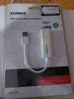 USB 2.0 Fast Ethernet Adapter

EU-4208