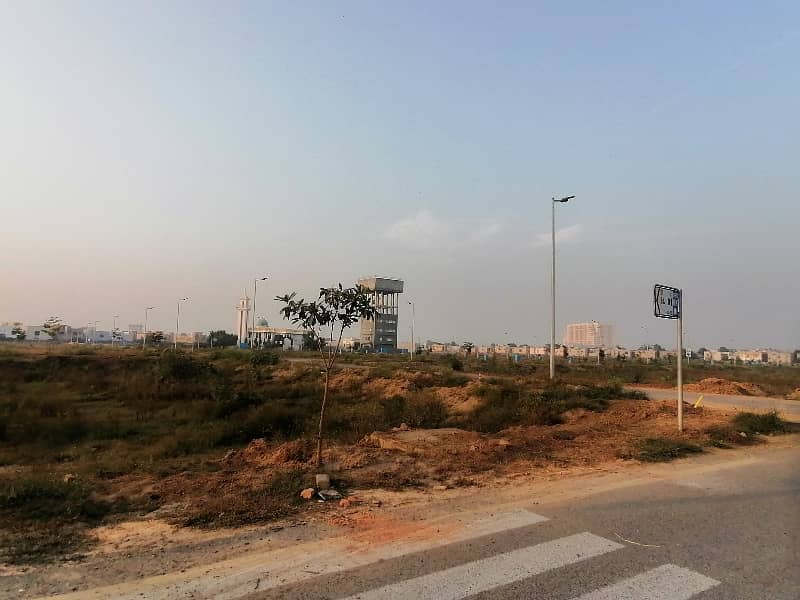 Ideal Location Plot For Sale Direct Approach To Main Boulevard Sector KK 7