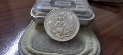 USA 1934 CENTENNIAL SILVER COIN, OLD COIN, RARE COIN, ANTIQUE COIN