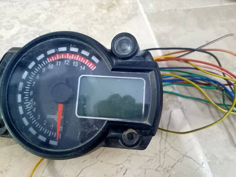 Digital+Analog meter 4 all motorbikes 2