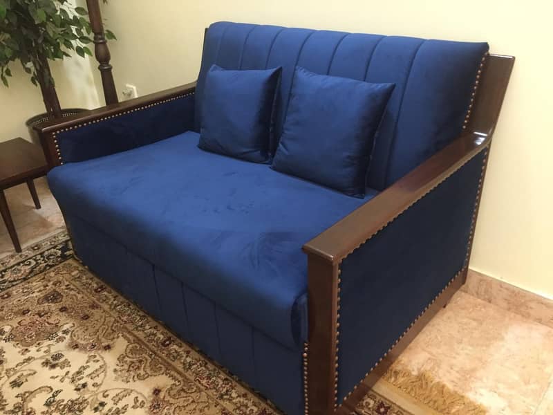 Five Seater Sofa Chesterfield Bench and Bed with Pillows 03008200292 5