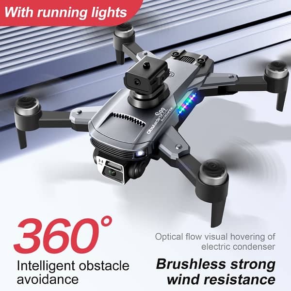 S99  4K Brushless Remote Control Double Camera Drone 3