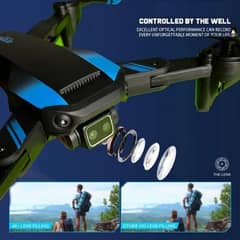 Professional Aircraft Drone With Wifi Connectivity & double HD Camera 0