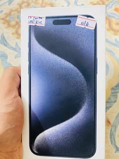 Iphone 15pro Max blue Titanium