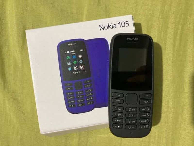 Nokia 105 box pack  PTA approved 1