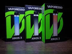 Brand New Vepresso Xros3 Vape, POD 0326-4418469