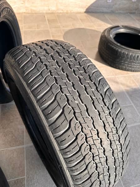 Dunlop grandtrek tyre 18” 265 60 R18 1