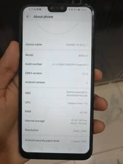 Huawei y9 2019 4gb/64gb Pta Approved for sale 0