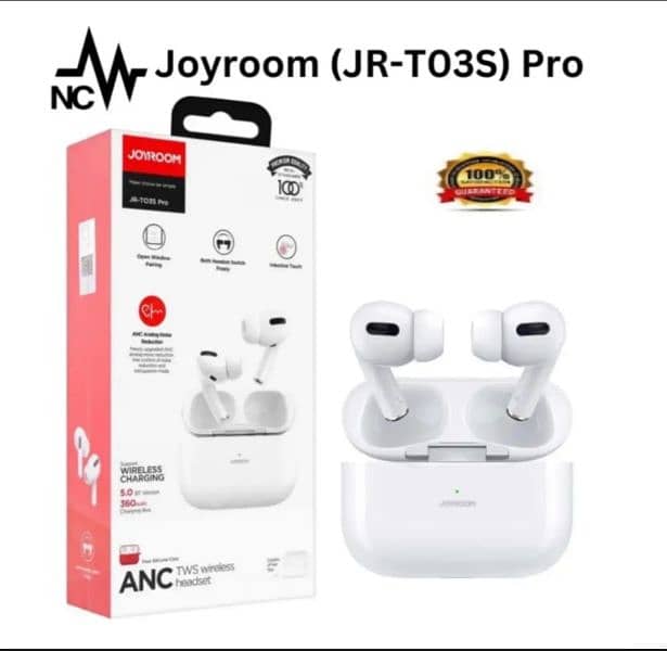 Joyroom Earbuds available free home delivery in all Pakistan 0