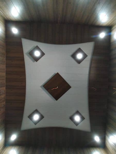 Vinyl floor, wooden floor, wallpaper, wpc false ceiling, pvc panel, 13