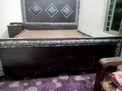king size bed with metres and dressing