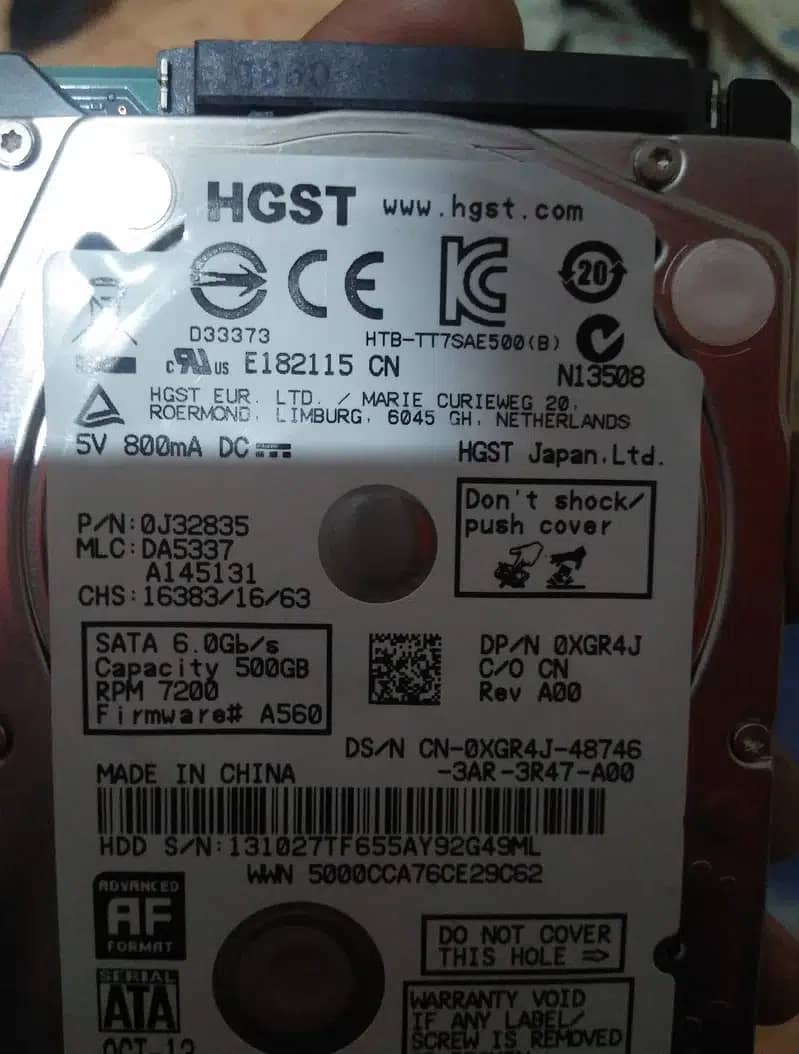 Hard Drives for Laptop(HDD 2.5") 100% Health. Detail in description 6