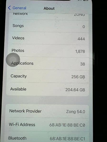 Iphone x 256 gb pta approved 8