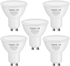 Lepro GU10 LED Pack of 5 Bulbs