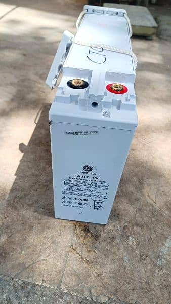 Dry battery 12 volte 100 ahmpaire new 1
