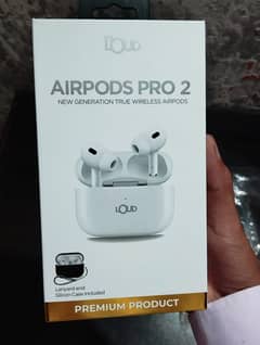 LOUD Airpods pro 2 with silicone case 6 month warranty premium quality