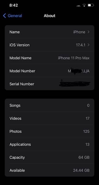 iPhone 11 Pro Max LL/A 64gb JV 10/10 condition 6