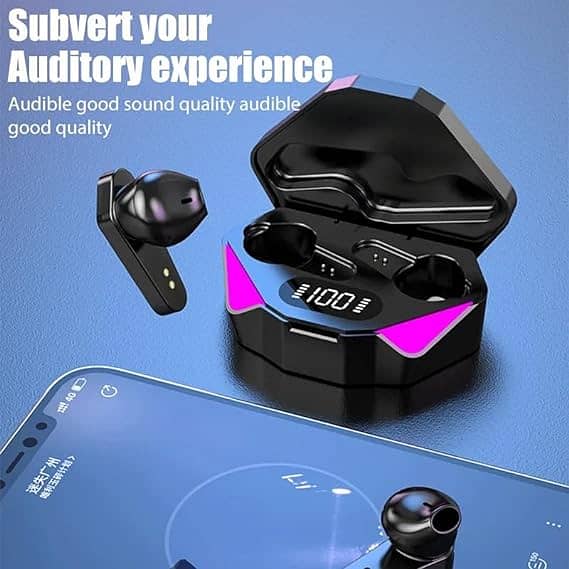 X15 TWS Gaming Earbuds Wireless Bluetooth Earphone 1