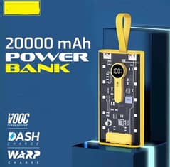 Power Bank - Battery Pack - 66W - 20000 MAH