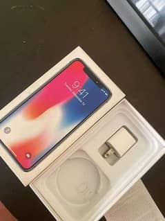 IPhone X Stroge 256 GB PTA approved 0310=7472 829 My WhatsApp
