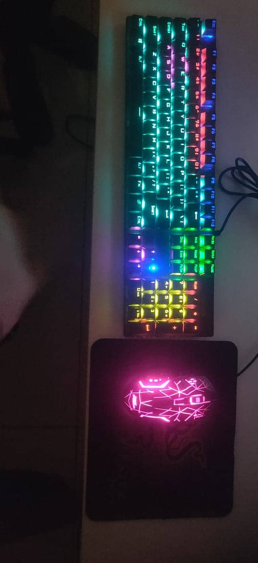 Brand New Gaming Mechanical Keyboard and RGB Lighting Mouse 1