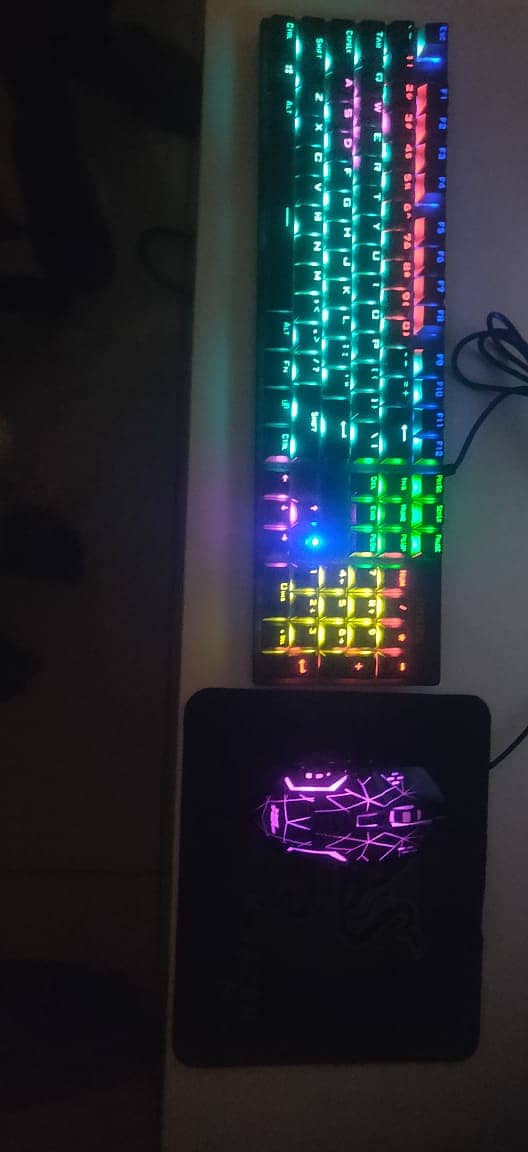 Brand New Gaming Mechanical Keyboard and RGB Lighting Mouse 2