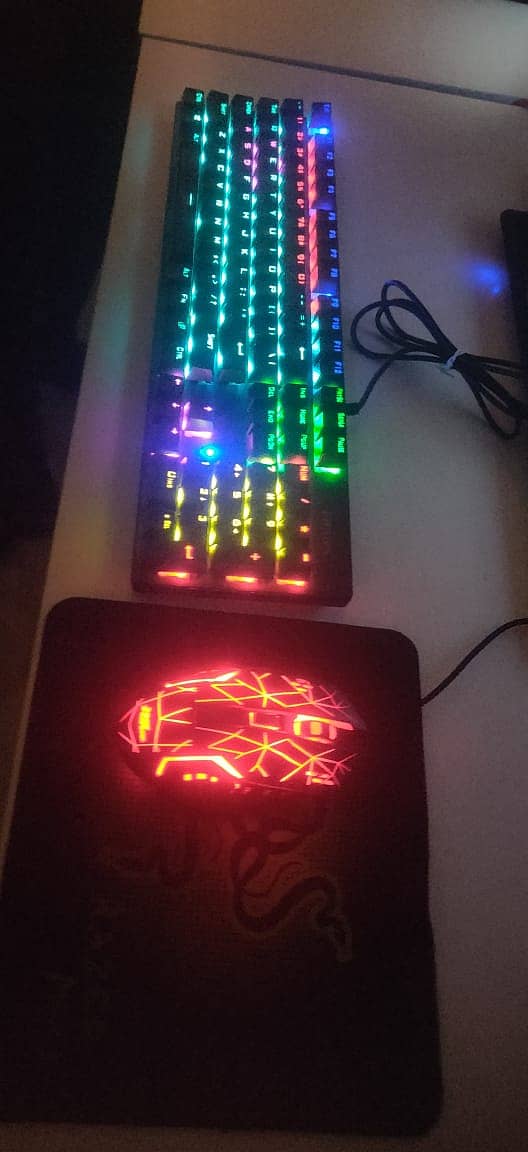 Brand New Gaming Mechanical Keyboard and RGB Lighting Mouse 3